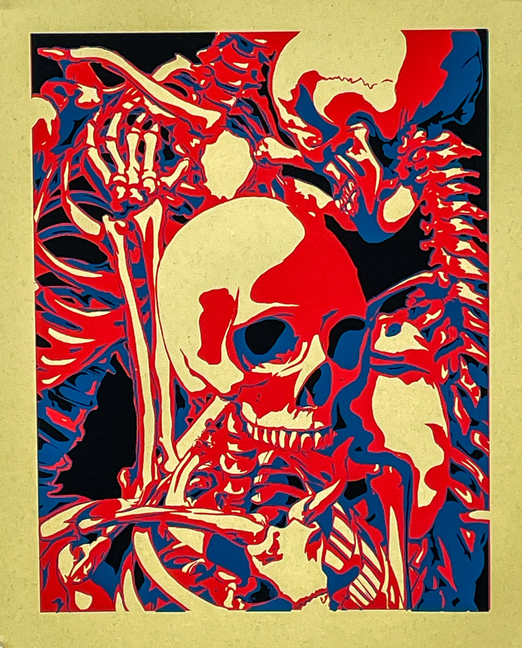 Company We Keep - Screen Print examining social connections