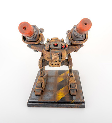 Alternative view 3 of Dinner Time Action Force (desert tan salt and pepper mech)