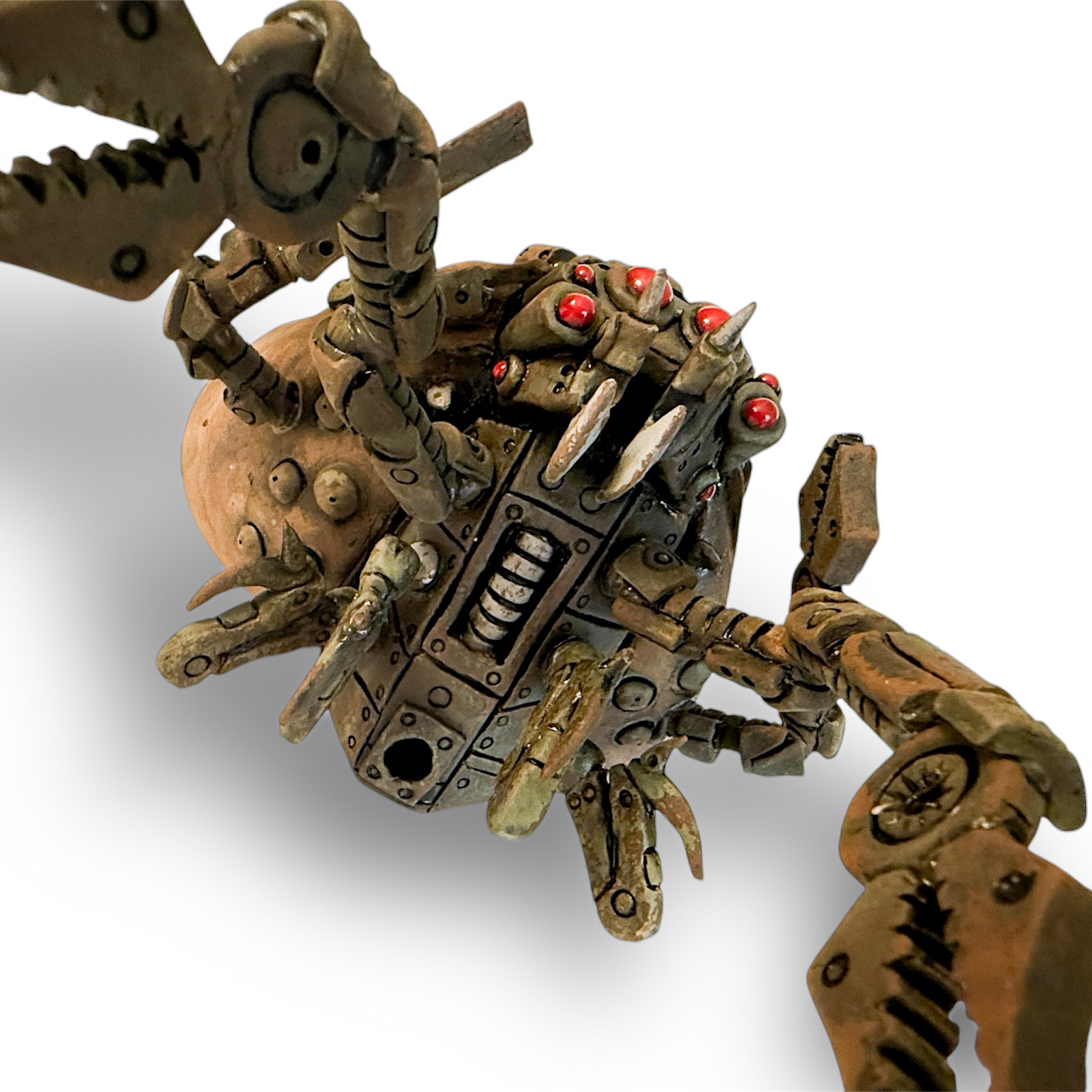 Robotick - A ceramic sculpture exploring robotics and organic timing