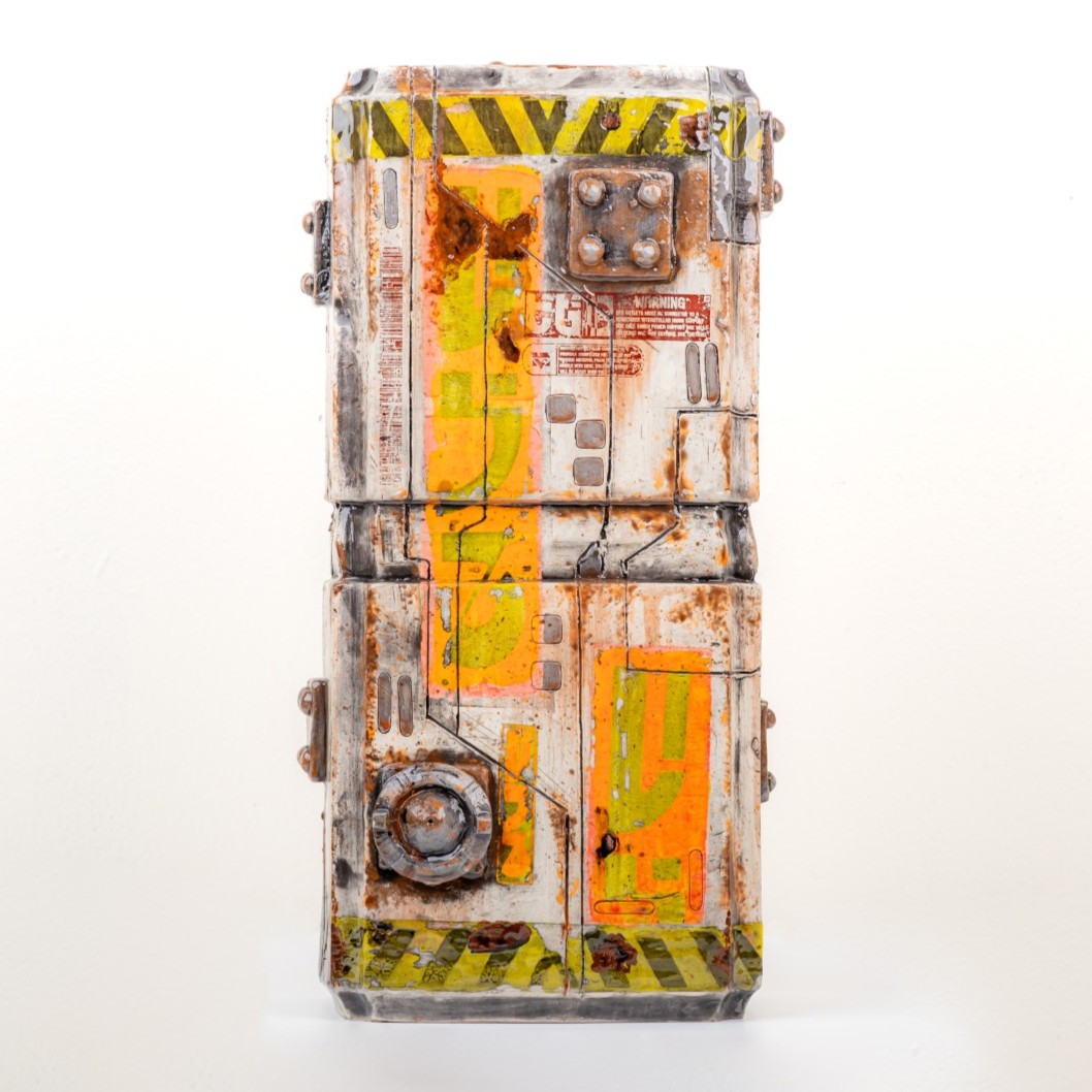 Alternative view 2 of Sci-Fi Industrial Coin-Bank