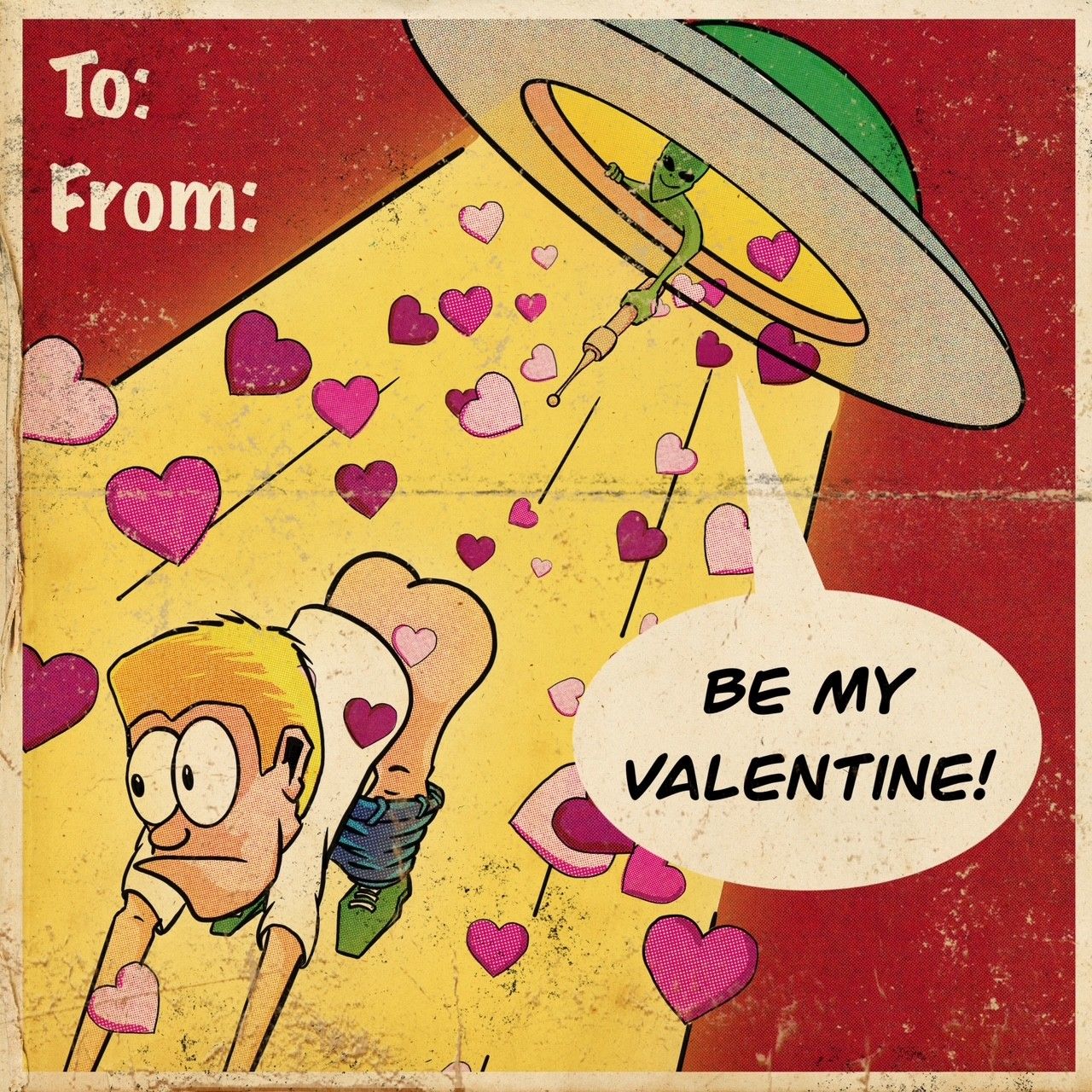 Be My Valentine - Digital art valentine's day card