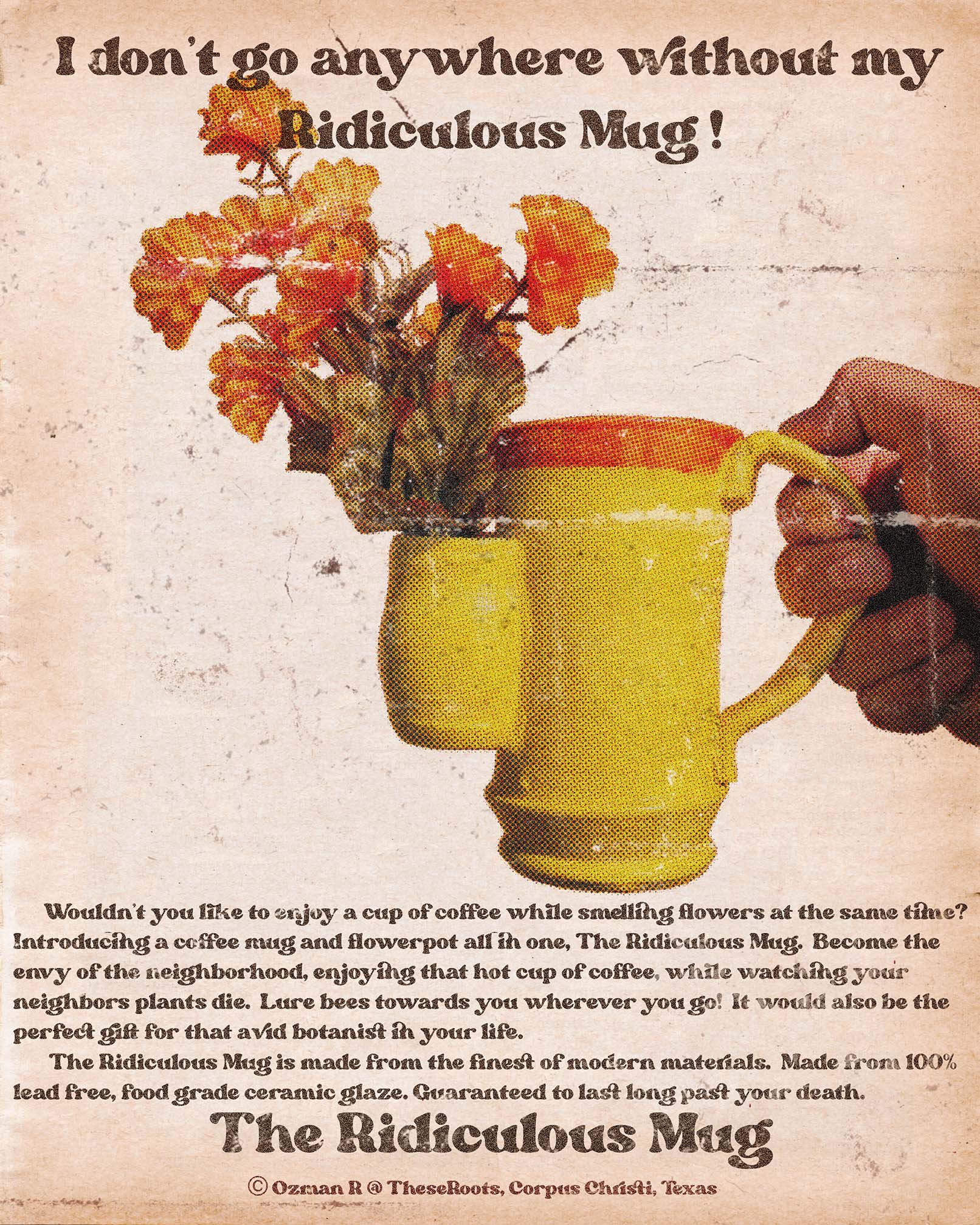 The Ridiculous Mug (Flowerpot Mug)