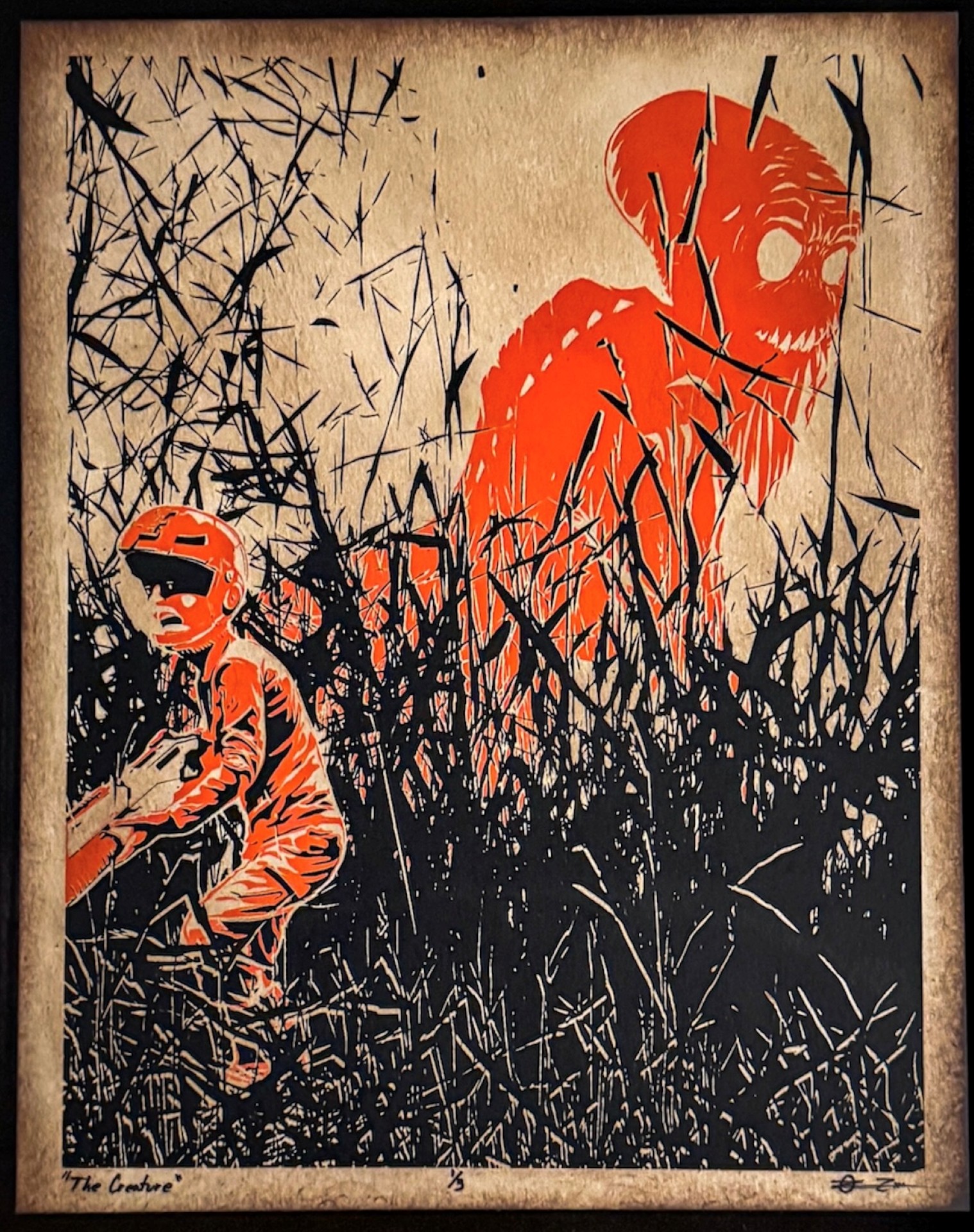 The Creature exhibit image.