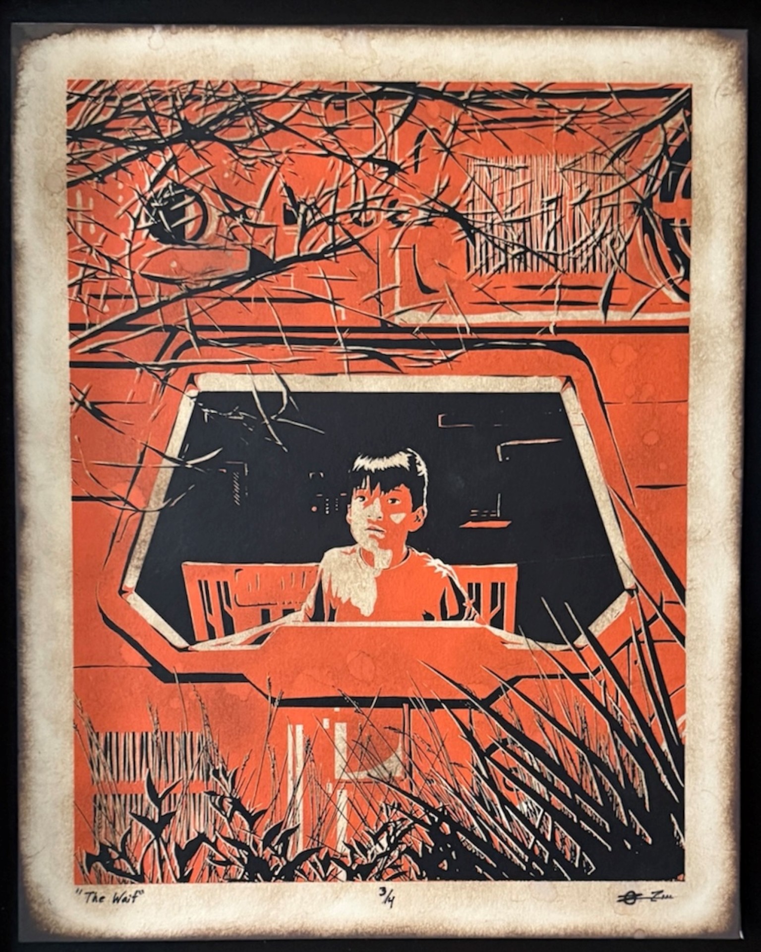 The Wait exhibit image.